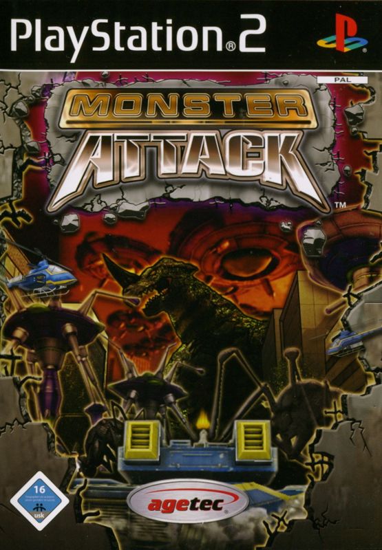 Monster Attack box art for Playstation 2